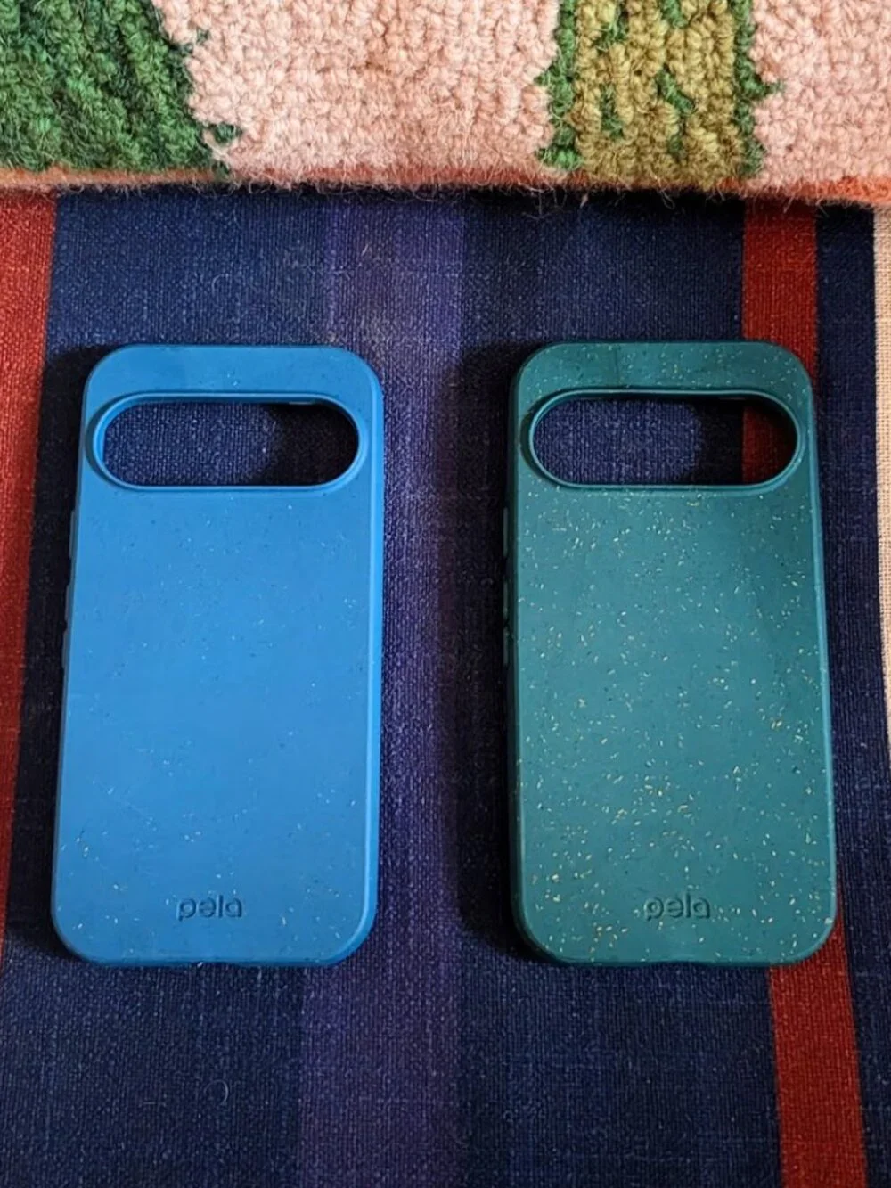 Pela | Phone Cases for Pixel 10 Pro - in Green & Stormy Blue - Set of 2
